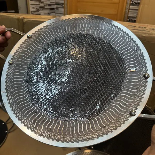 Sarten Exclusivo ZenWok® Acero Fundido inoxidable