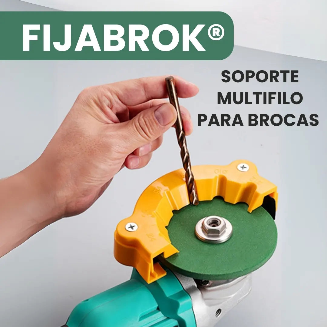 FIJABROK® SOPORTE PARA AFILAR BROCAS EN AMOLADORAS
