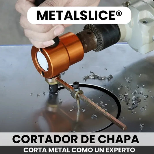 METALSLICE® CORTADOR DE CHAPA PARA TALADROS DE DOBLE CABEZAL