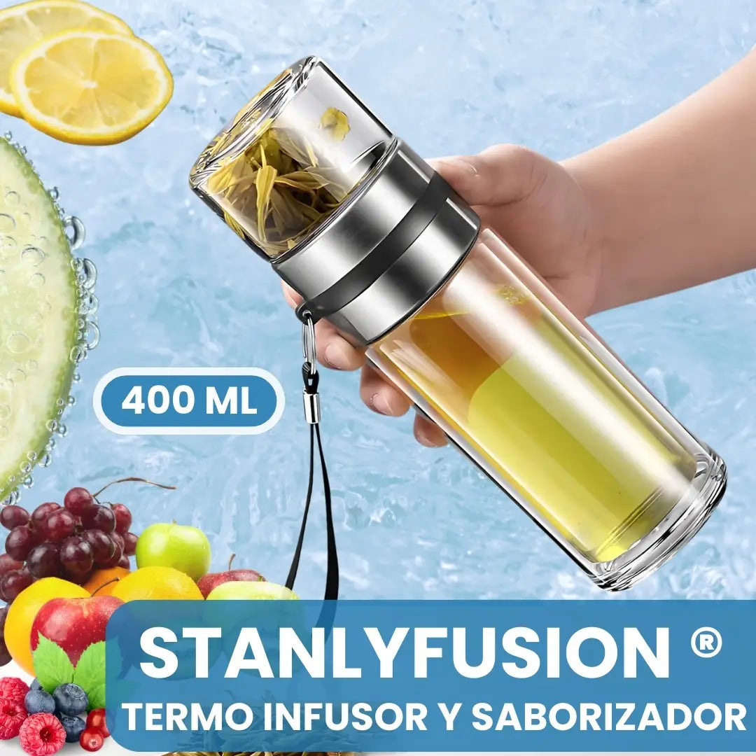 STANLYFUSION® TERMO INFUSOR DOBLE VIDRIO Y ACERO