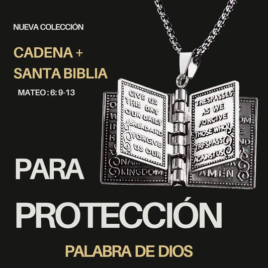 COLLAR+BIBLIA® IDEAL PARA PROTECCION DIVINA