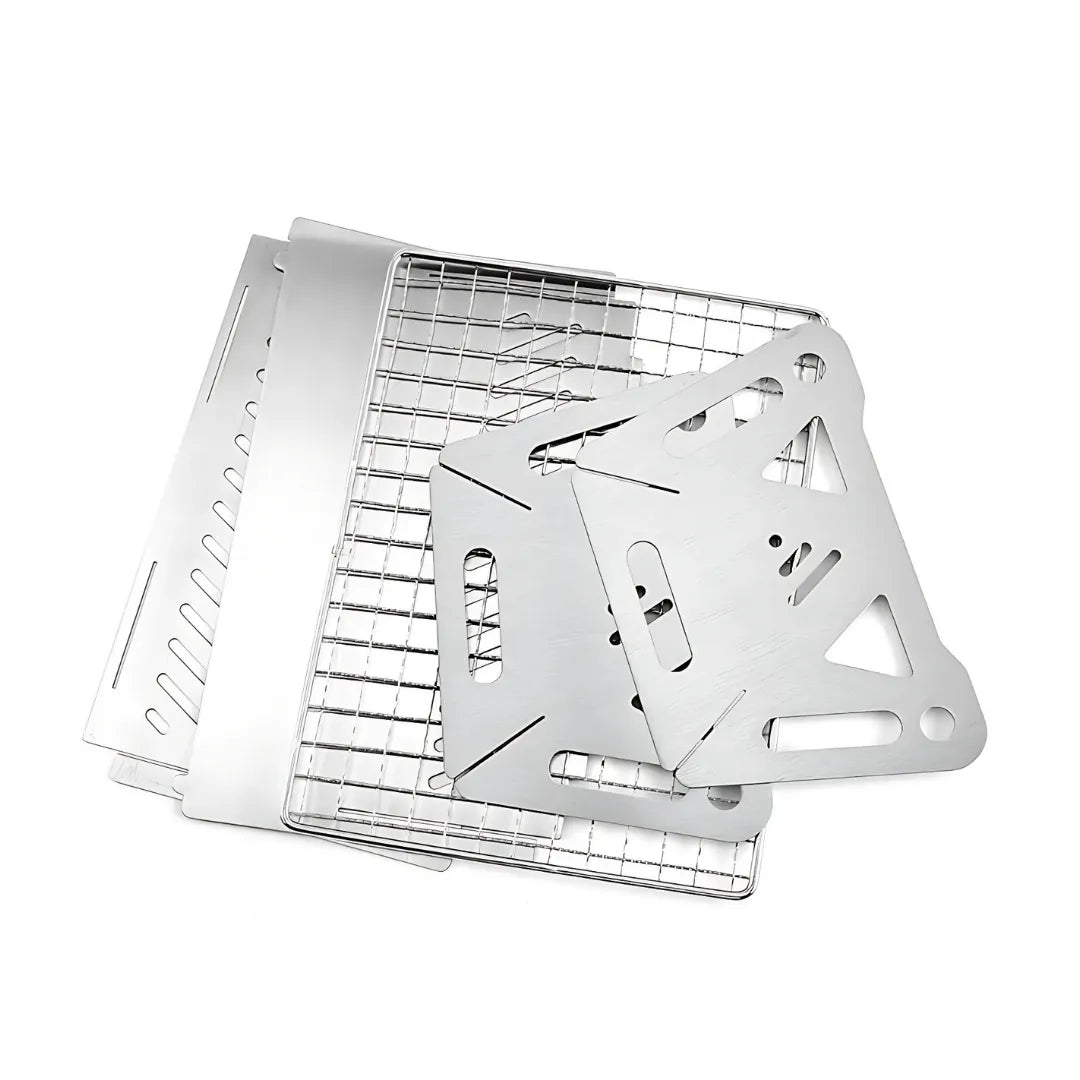 MINIPARRILLA® ASADOR DESMONTABLE DE ACERO INOXIDABLE