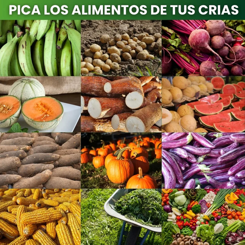 CORTAAGRO® TRITURADOR DE COMPOST Y VERDURAS