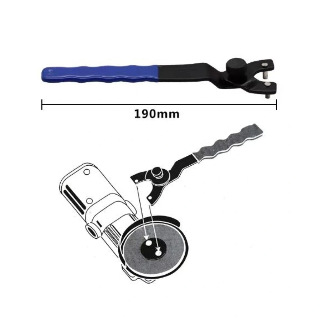 KEYPULL® LLAVE AJUSTABLE TIPO PIN PARA PULIDORAS, AJUSTA Y QUITA DISCOS DE AMOLADORAS