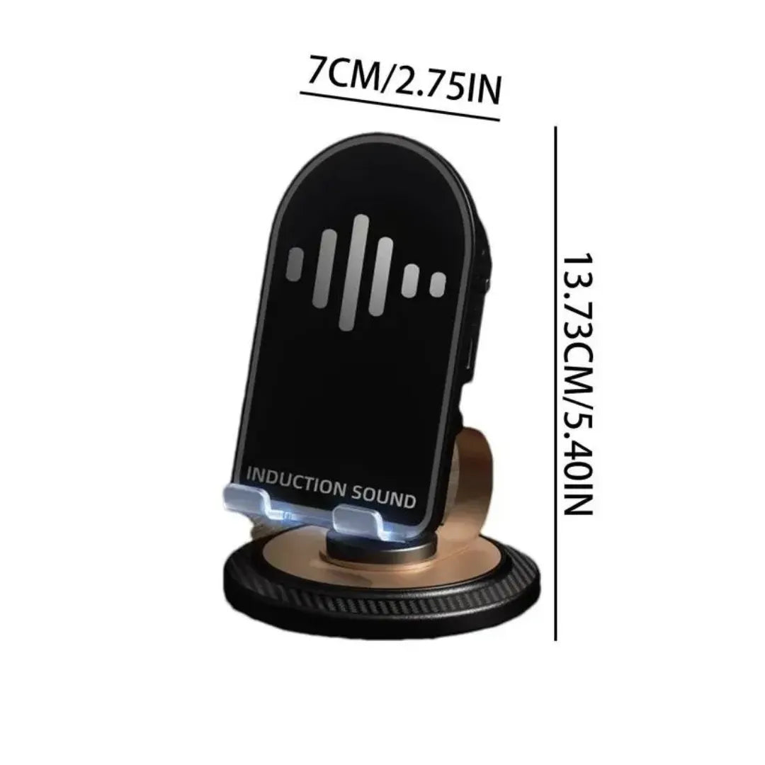 SONYBASE® SOPORTE ALTAVOZ MAGNETICO INTELIGENTE GIRA360° PORTABLE Y UNIVERSAL