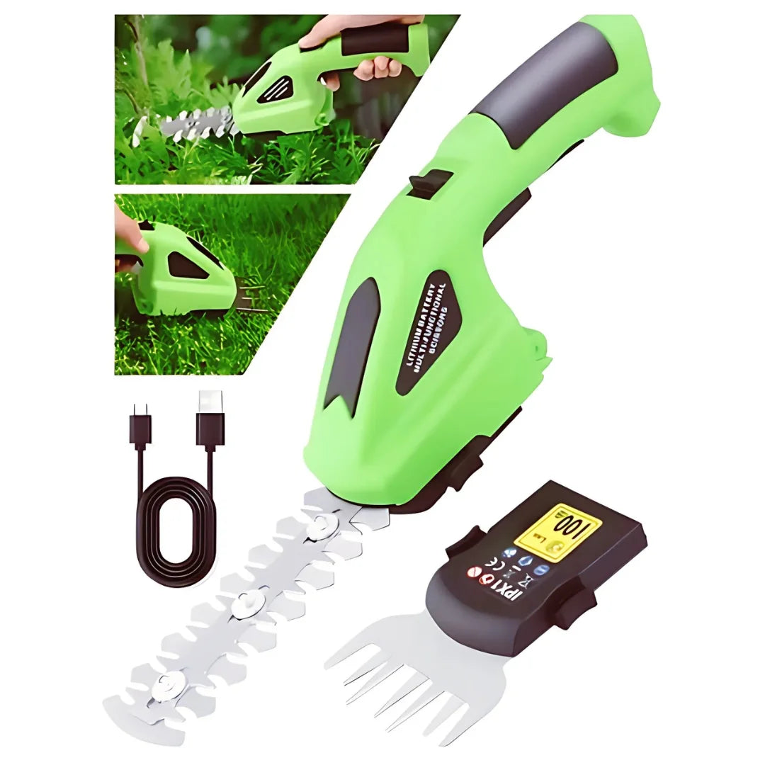 PODAGO® CORTASETOS ELECTRICO DE MANO 2 EN 1