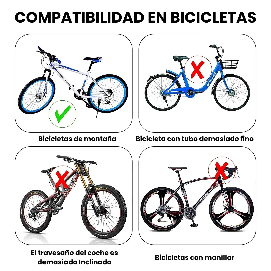 BBYBICI® ASIENTO DE SEGURIDAD PARA BICICLETAS DE MONTAÑAS PARA NIÑOS, ASIENTO DELANTERO PARA BEBÉS