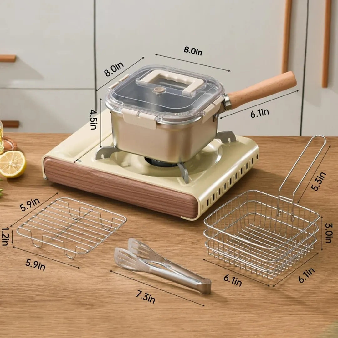 FREIZEN PRO® OLLA MULTIFUNCIONAL ACERO INOXIDABLE