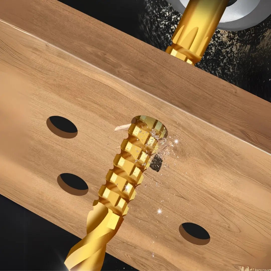 TITANBROC® X6 JUEGO DE BROCAS DENTADAS EN TITANIO