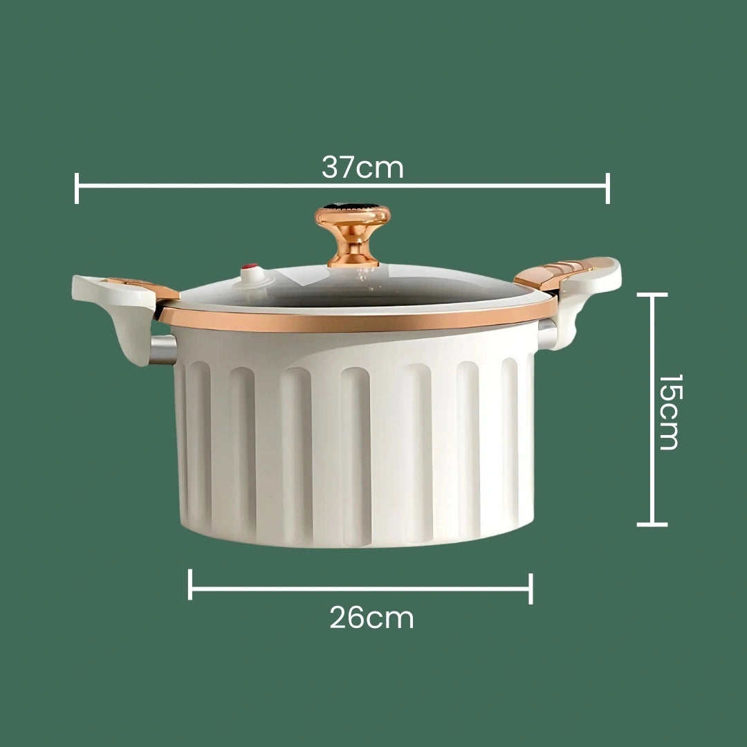 SPEEDYPOT® OLLA MICRO-PRESION DE ACERO Y ANTIHADERENTE