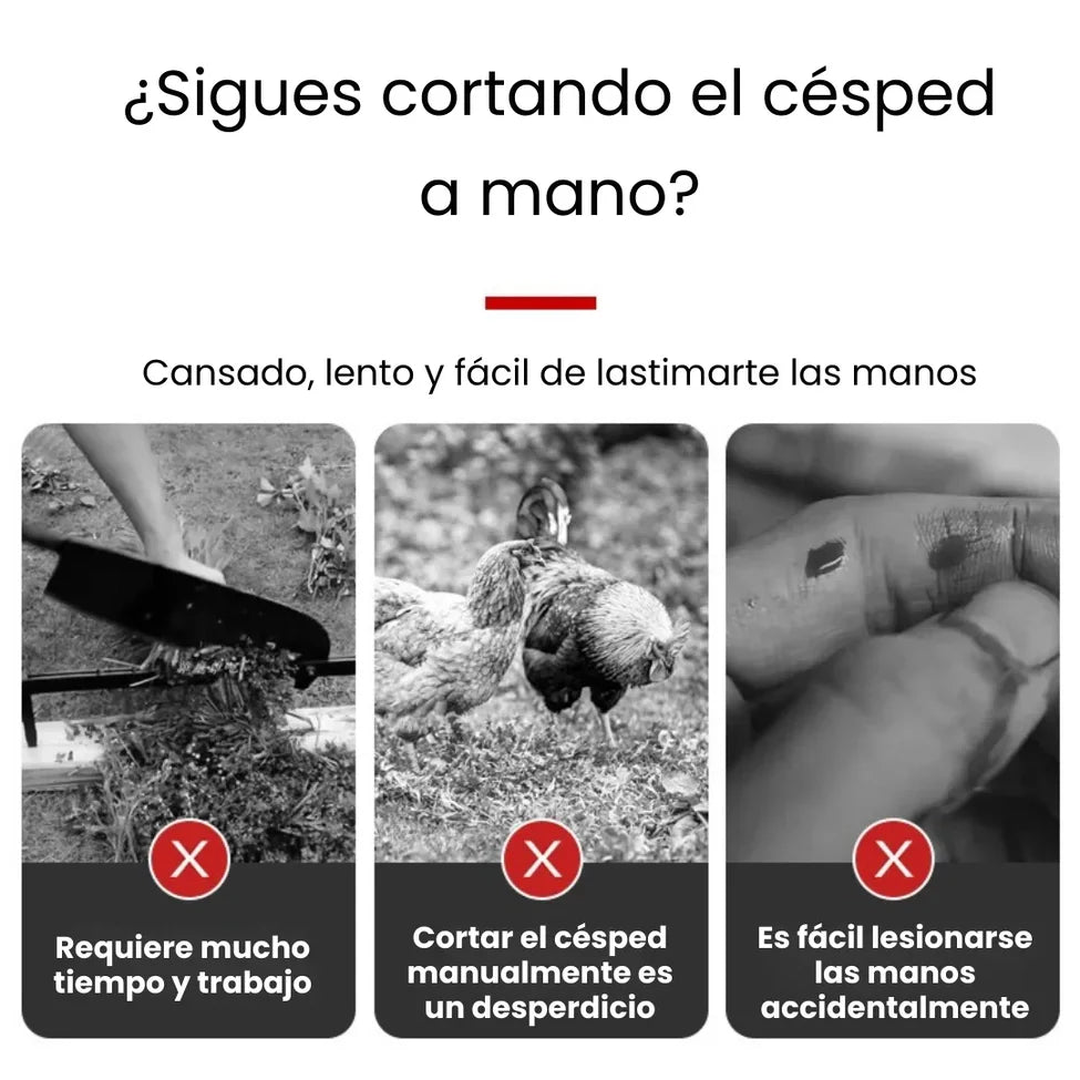 CORTAAGRO® TRITURADOR DE COMPOST Y VERDURAS