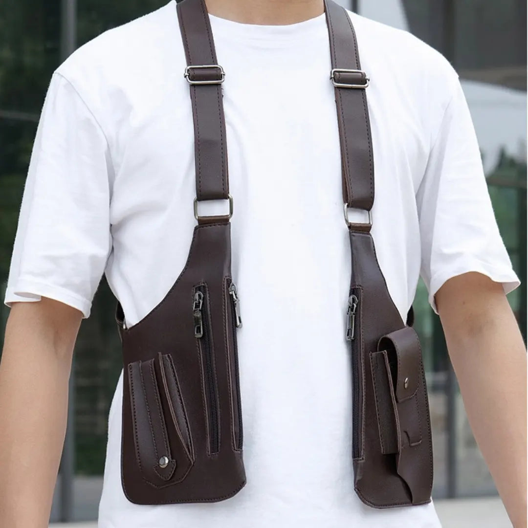 BOLSO FBI® CHALECO TÁCTICO ANTIRROBO