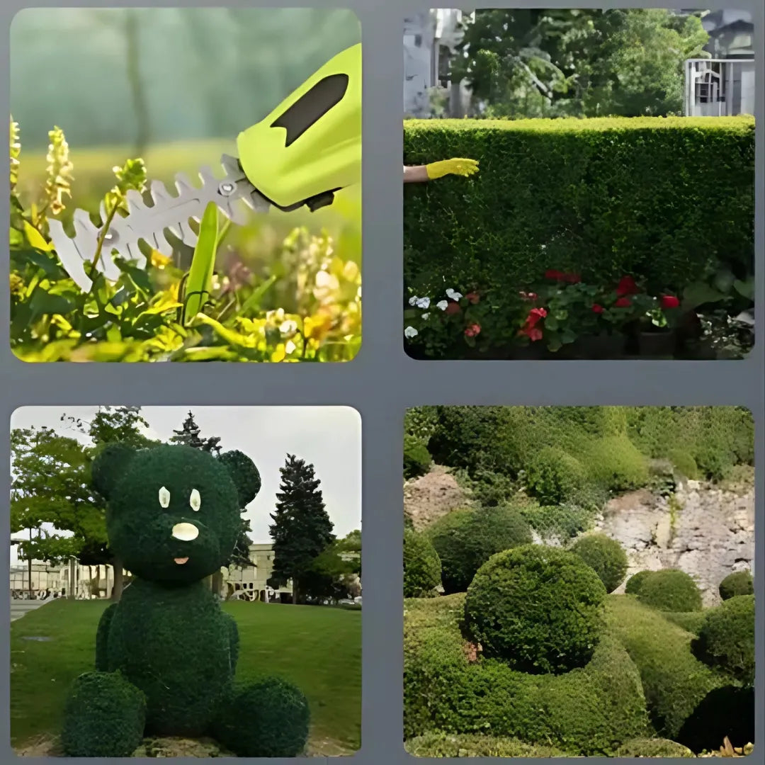 PODAGO® CORTASETOS ELECTRICO DE MANO 2 EN 1