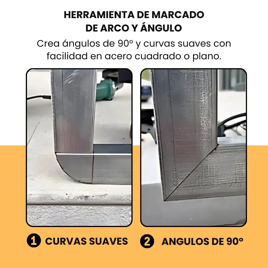 ANGLEPRO® CUADRILLA GUIA PARA CORTAR DE ACERO INOXIDABLE