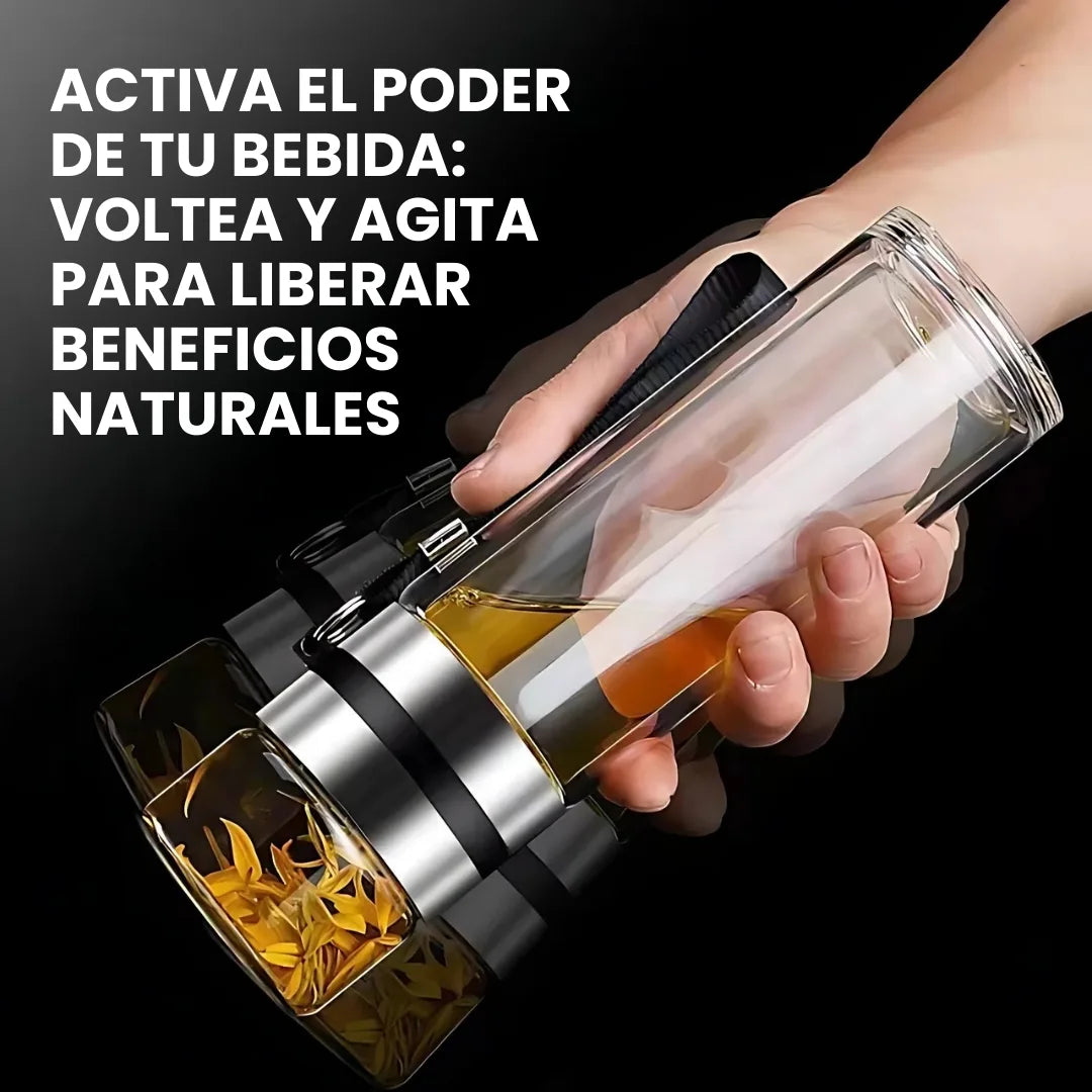 STANLYFUSION® TERMO INFUSOR DOBLE VIDRIO Y ACERO