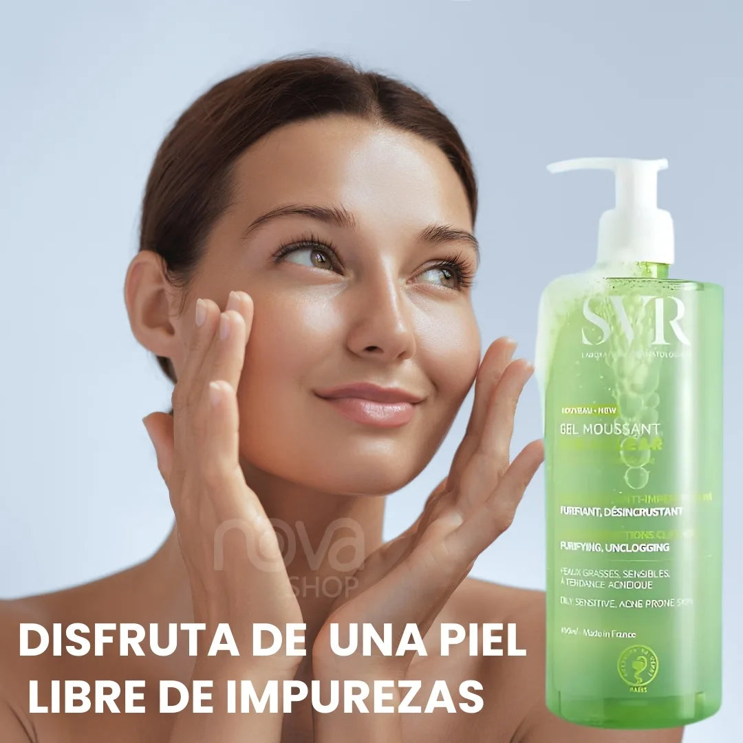 GEL MOUSANT SVR® DESODORANTE DE DUCHA, HIDRATA, REJUVENECE Y ELIMINA EL SUDOR