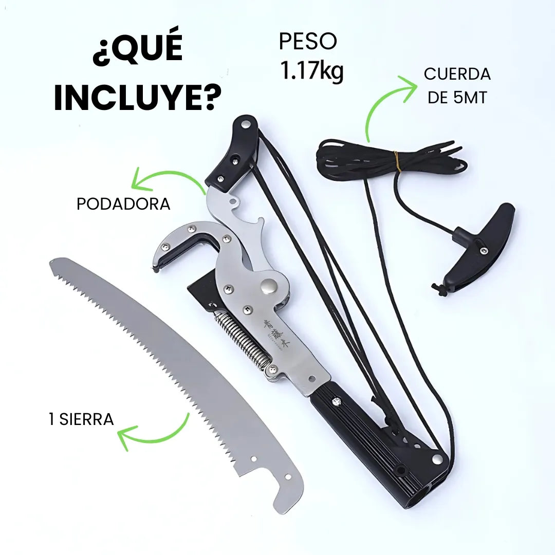 PODAMAX® SET EXTENDIBLE DE 5MT PARA PODAR ARBOLES
