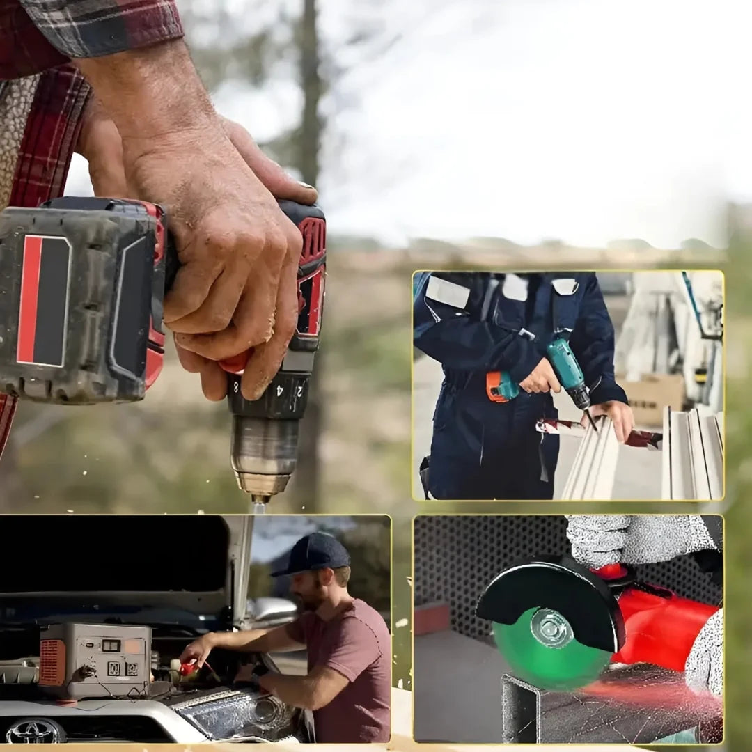 VOLTGO® INVERSOR PORTATIL PARA BATERIAS DE LITIO 120V/220W