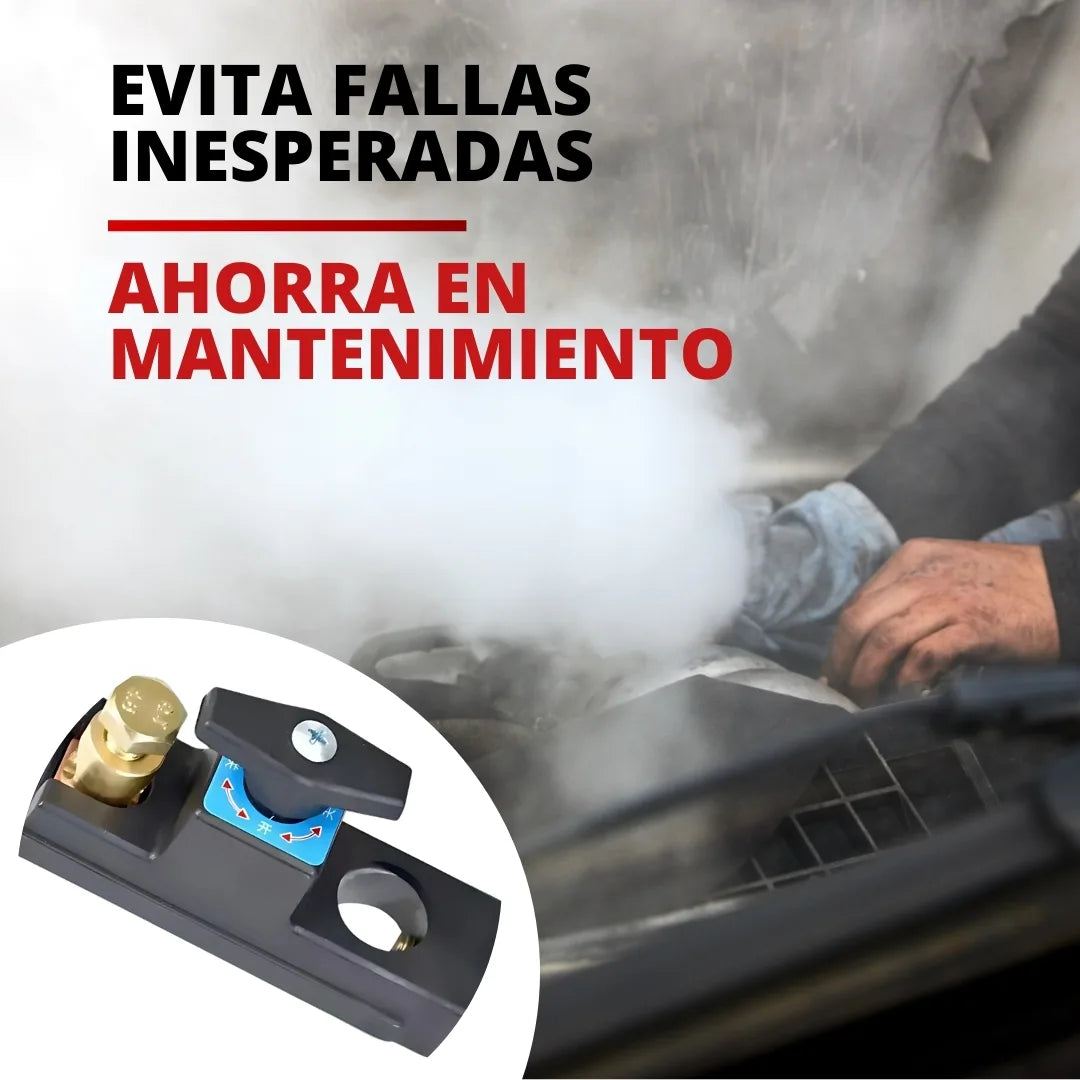 SWITHCAR® INTERRUPTOR AISLADOR  DE ENERGIA PARA BATERIAS DE AUTOS