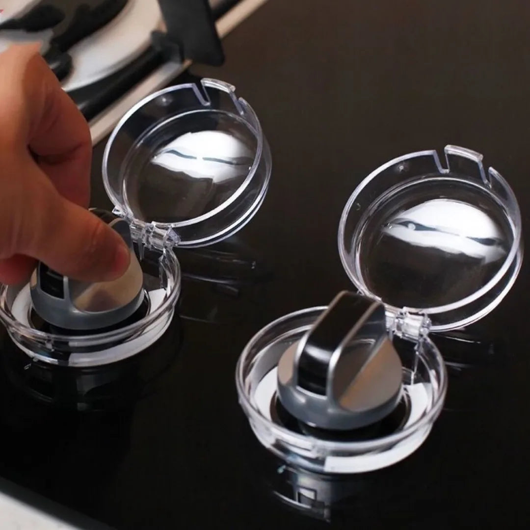 PROTECGAS® PROTECTOR PARA PERILLAS DE ESTUFAS X4