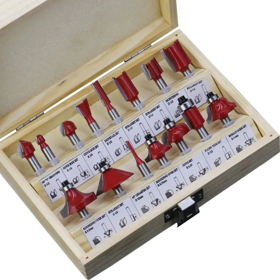 ULTRABIT 15® BROCAS ENRUTADORAS SET X15