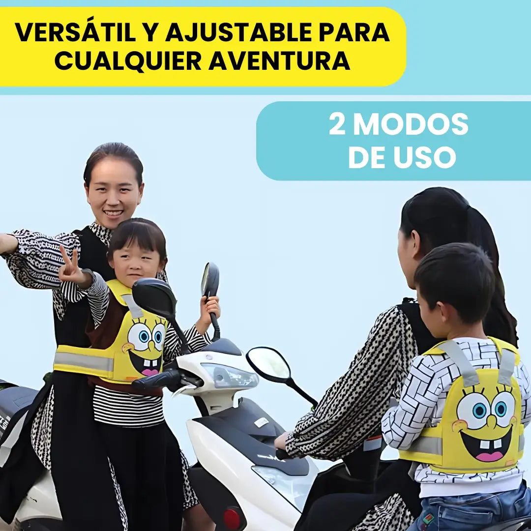 BBYSECURE® ARNES INFANTIL PARA MOTOS