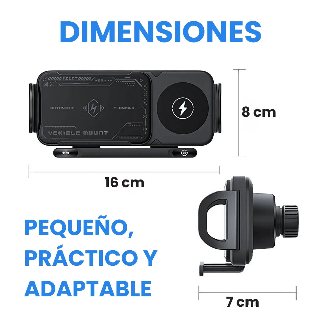 MAGNOCAR® SOPORTE INTELIGENTE PARA MOVILES