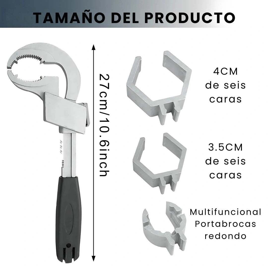 TORQUEPRO® LLAVE UNIVERSAL FONTANERA