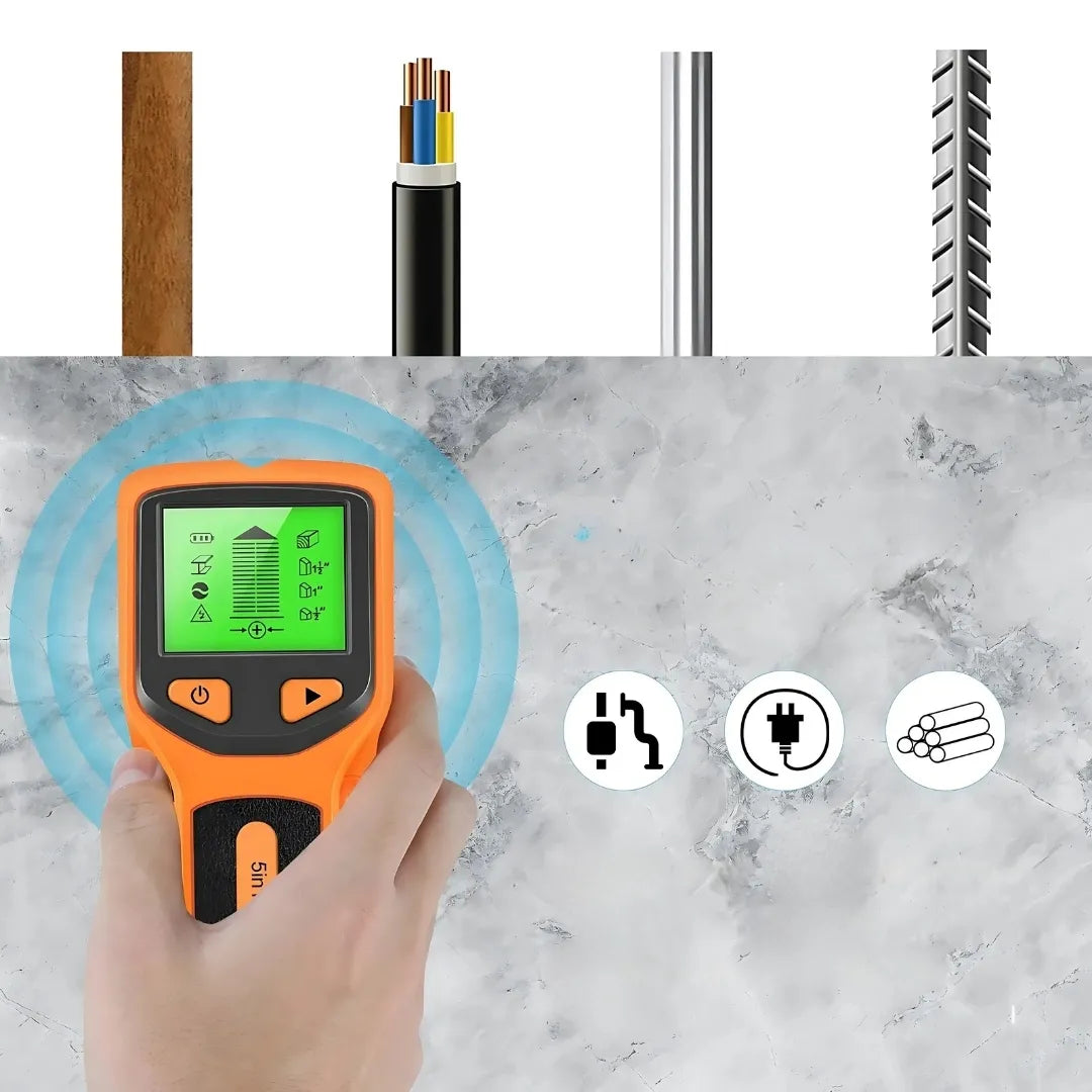 MULTISCAN® DETECTOR REMOTO DE PARED 5 EN 1: ENCUENTRA MADERA, VIGAS Y METAL