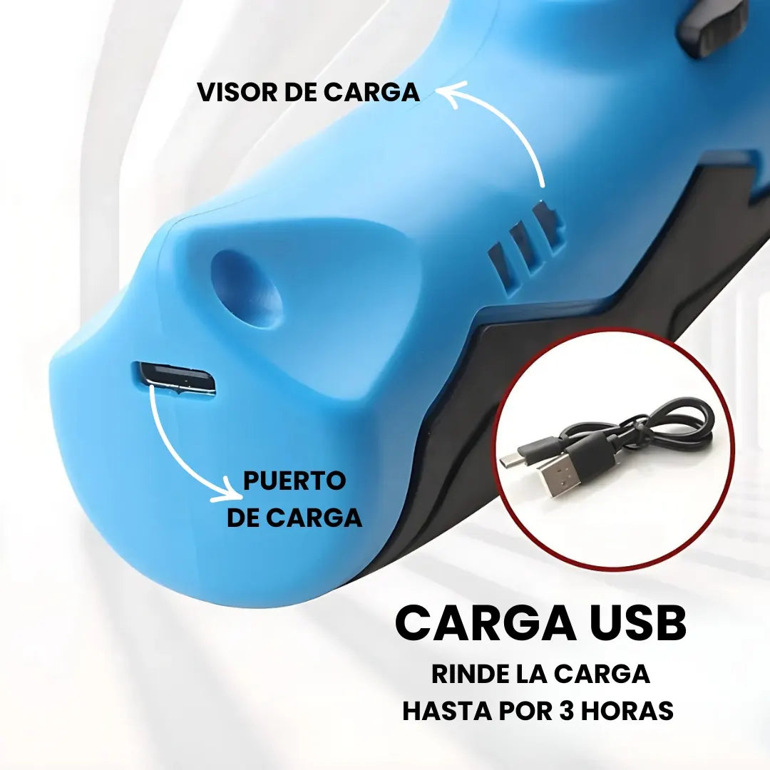 CUTFORCE® TIJERA ELECTRICA RECARGABLE MULTIFUNCIONAL