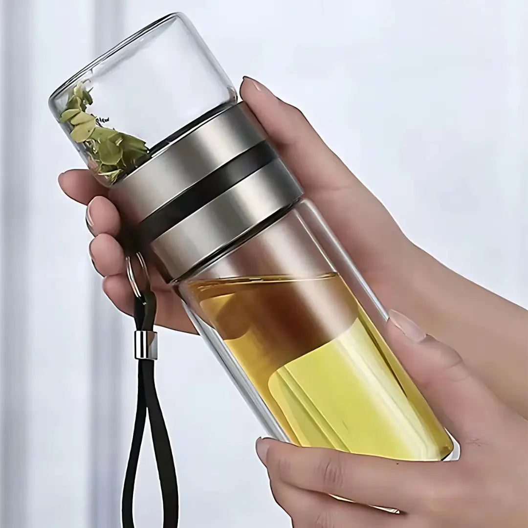 STANLYFUSION® TERMO INFUSOR DOBLE VIDRIO Y ACERO