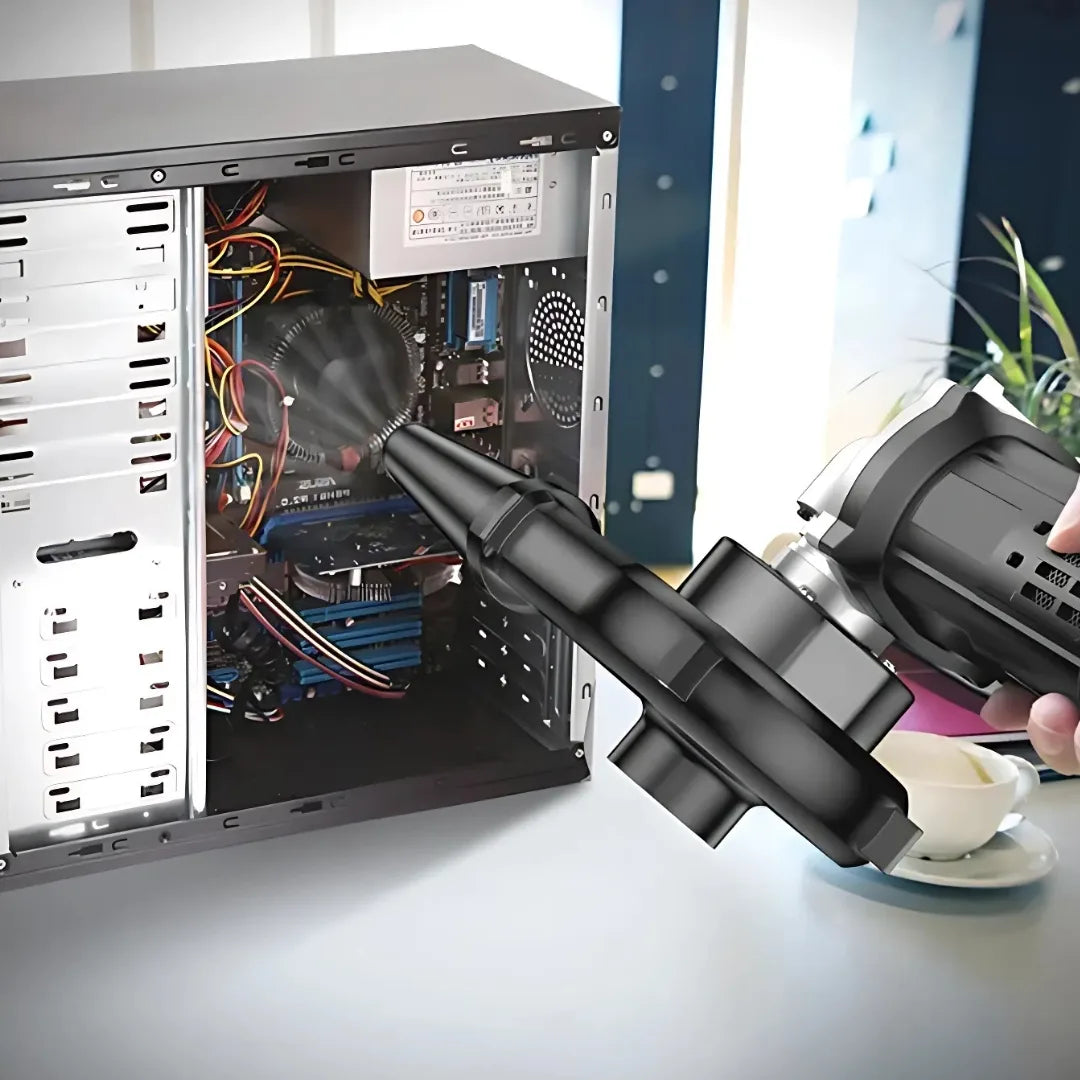 PULI-TURBO® 2EN1 KIT PARA CONVERTIR PULIDORA ANGULAR EN ASPIRADORA Y SOPLADOR