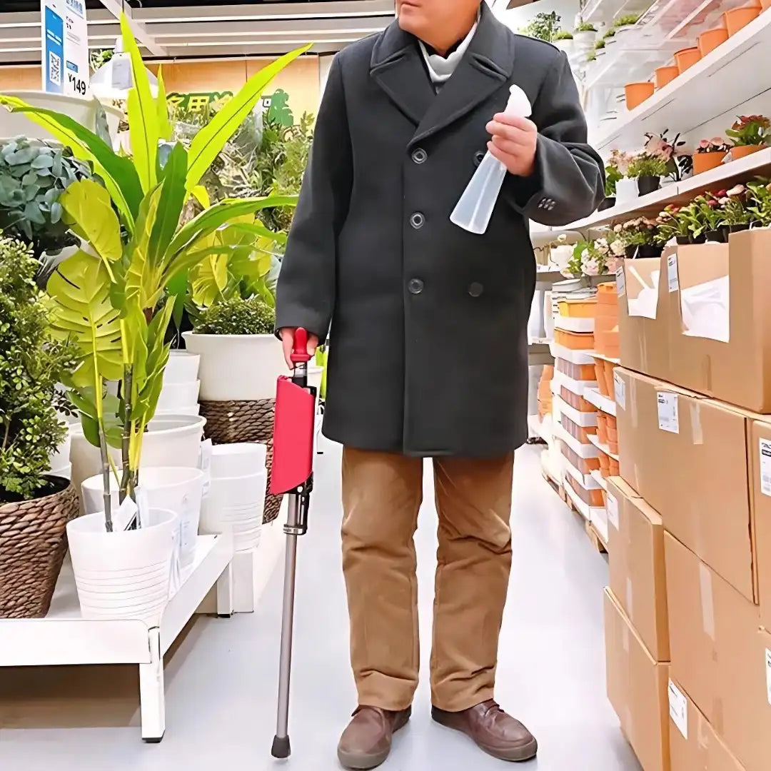 ALIVIOMOVIL® BASTÓN CON SILLA DESPLEGABLE