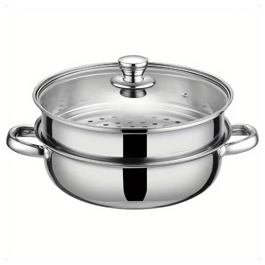VAPOCHEF® SET X2 OLLAS A VAPOR DE ACERO INOXIDABLE MULTIFUNCIONAL