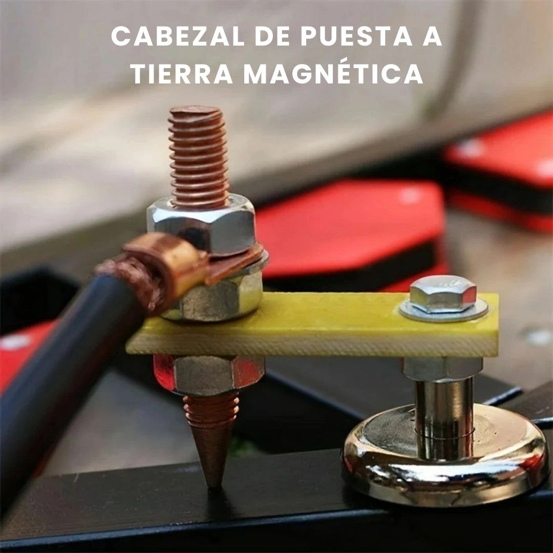 SOLDAMAG® SISTEMA MAGNÉTICO DE CONEXIÓN A TIERRA PARA SOLDADORES