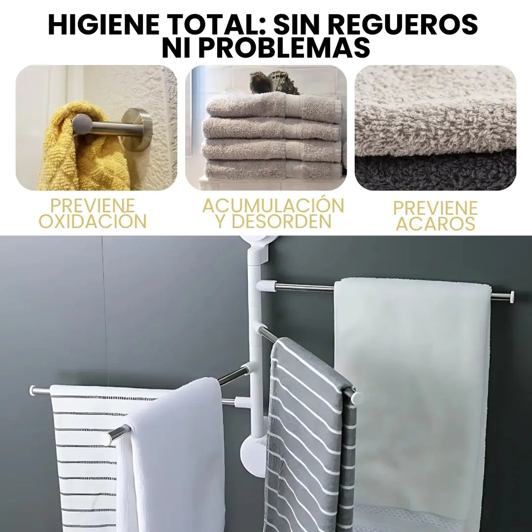 TOALLEFLEX® SOPORTE ORGANIZADOR PARA TOALLAS