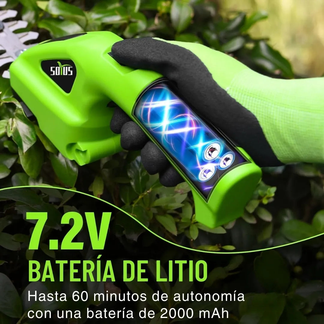 PODAGO® CORTASETOS ELECTRICO DE MANO 2 EN 1