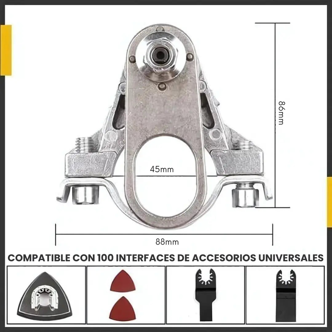 Kit 4 en 1 Pro® para Pulidora con cabezal Universal