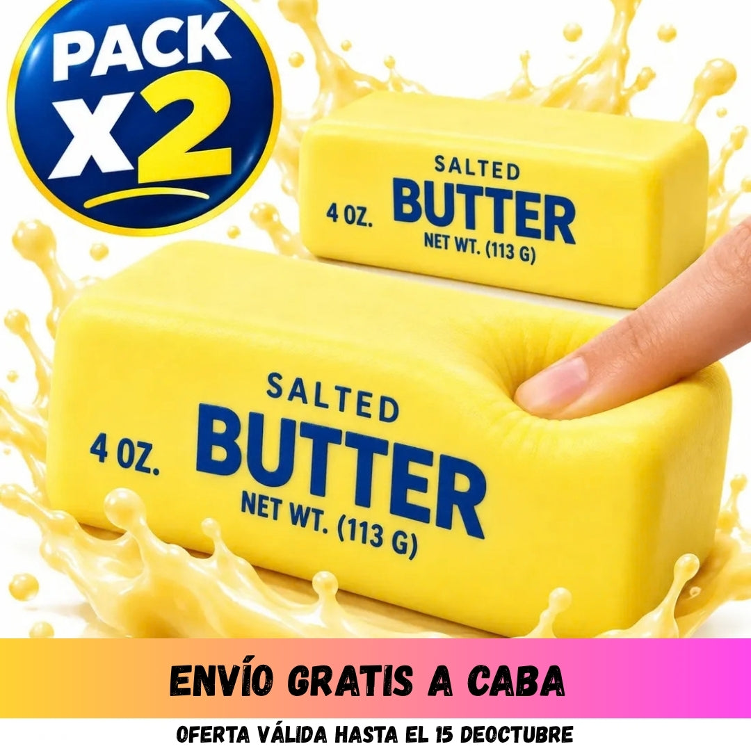 Manteca antiestrés viral tiktok - de juguete Promo x2