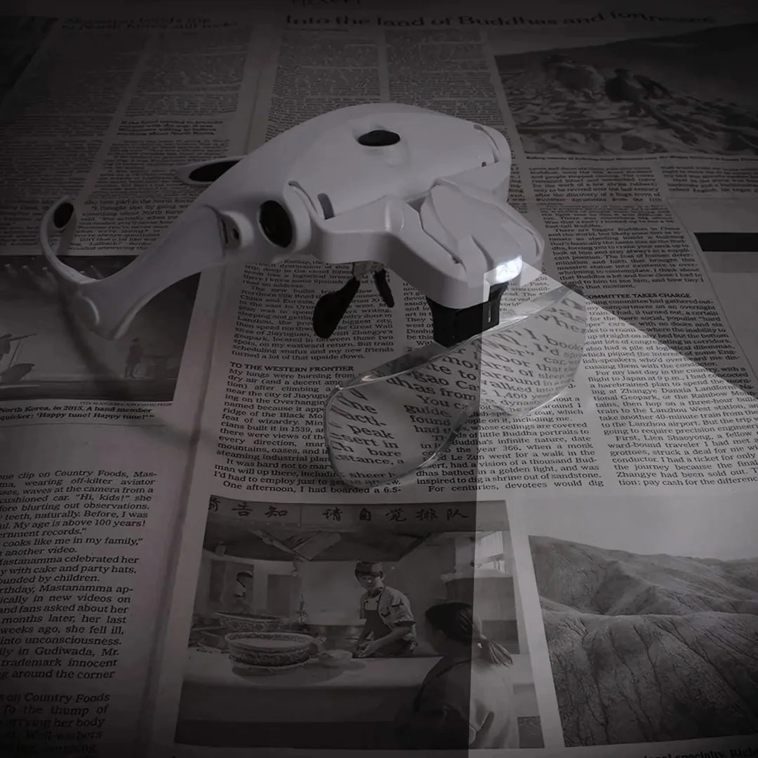 VISIONPRO 4K® GAFAS DESMONTABLES CON 5 LENTES + LED