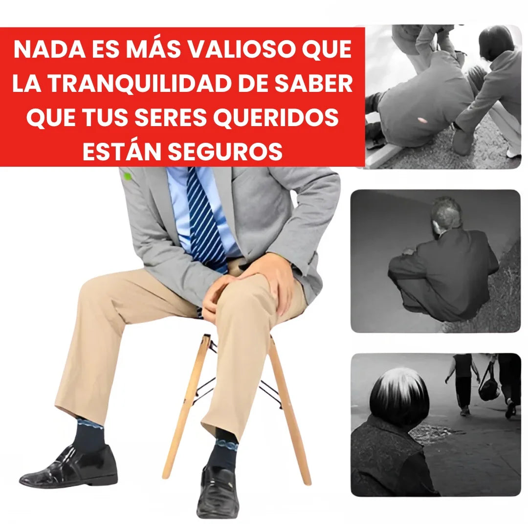 ALIVIOMOVIL® BASTÓN CON SILLA DESPLEGABLE