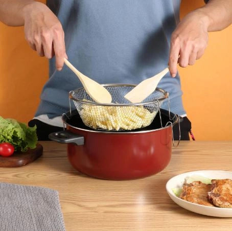 NOVAFRIT® OLLA FREIDORA 3EN1 MULTIFUNCIONAL: VAPORIZA Y COCINA AL INSTANTE