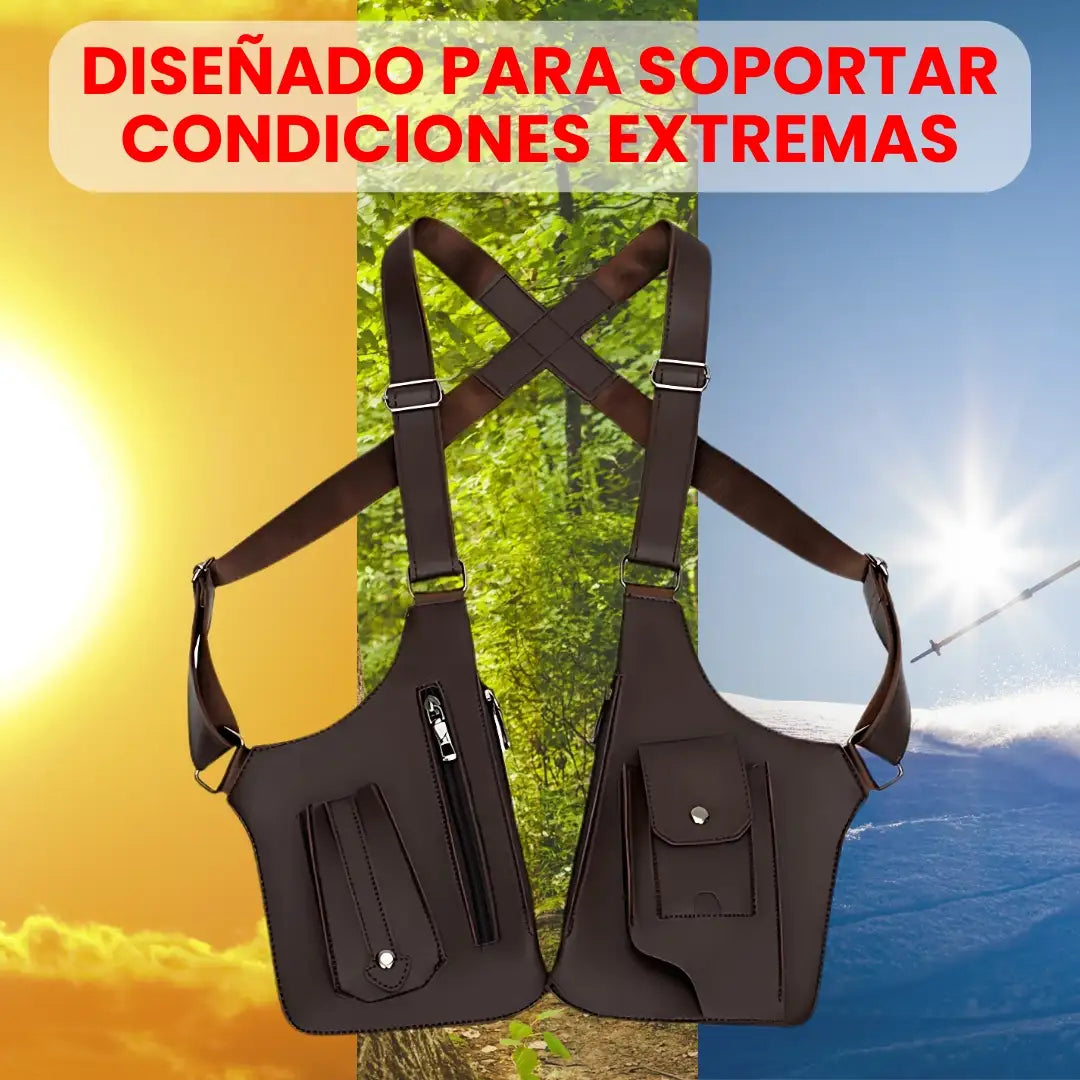 BOLSO FBI® CHALECO TÁCTICO ANTIRROBO