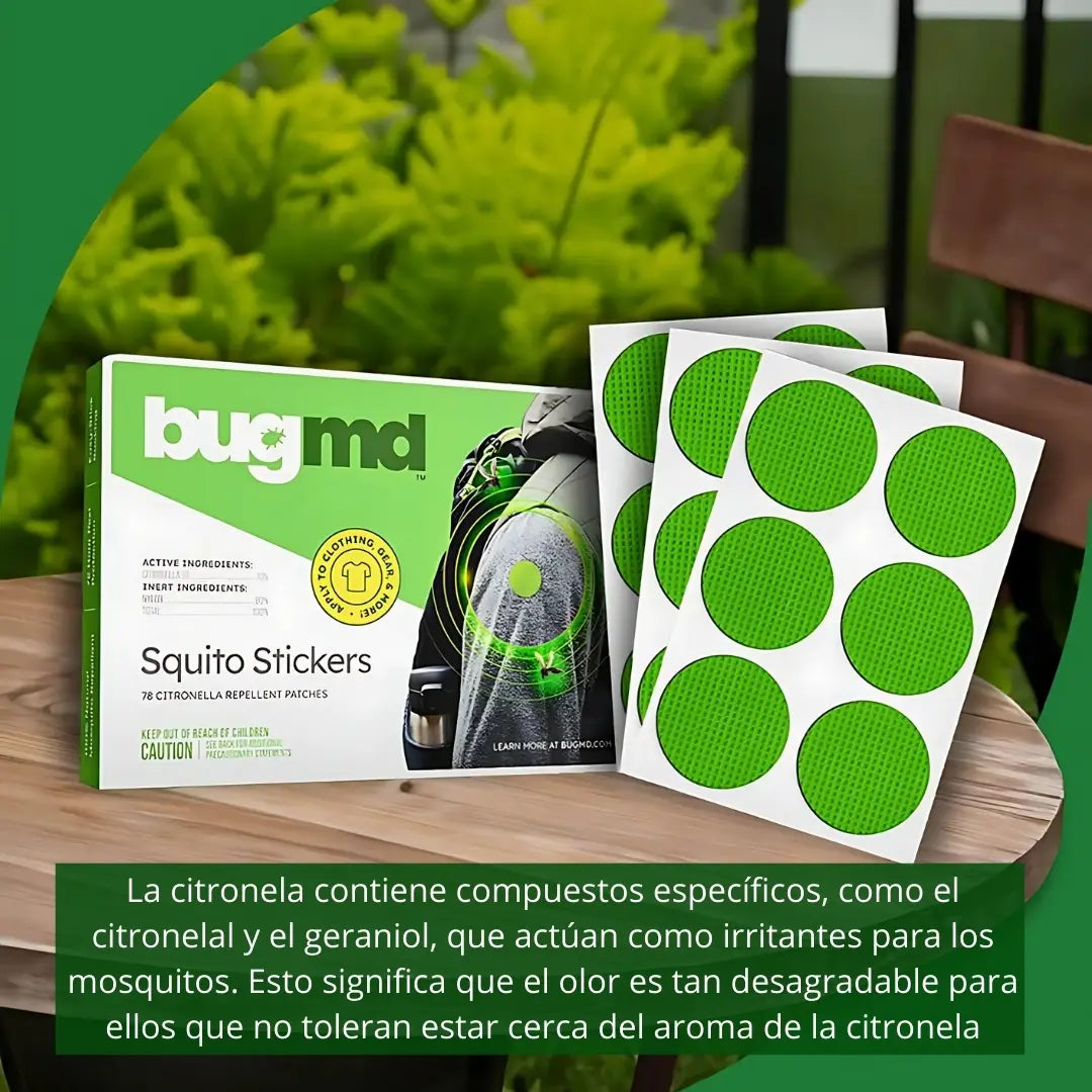 CITROMOSQ®  78 CAMPOS DE FUERZA CONTRA MOSQUITOS