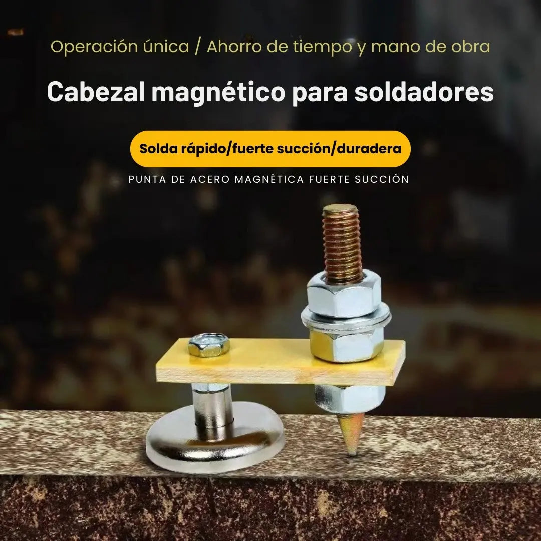 SOLDAMAG® SISTEMA MAGNÉTICO DE CONEXIÓN A TIERRA PARA SOLDADORES