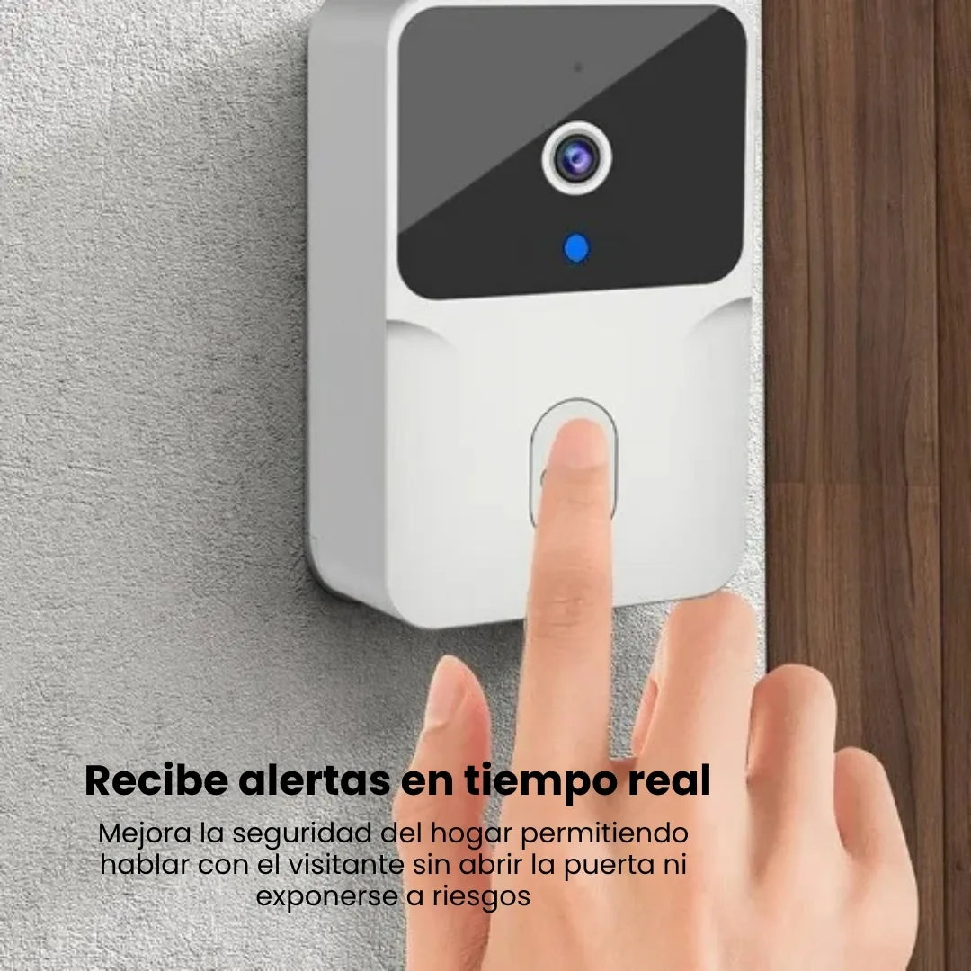 CAMTIM® TIMBRE INTELIGENTE CON CÁMARA HD, ALTAVOZ Y MICRÓFONO