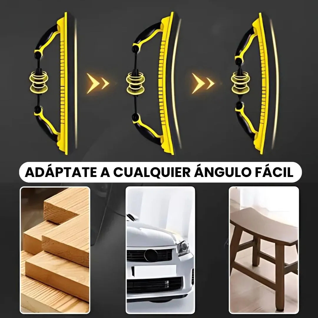 LIJAMAX® 4 PIEZAS DE LIJADORAS VELCRO AJUSTABLES