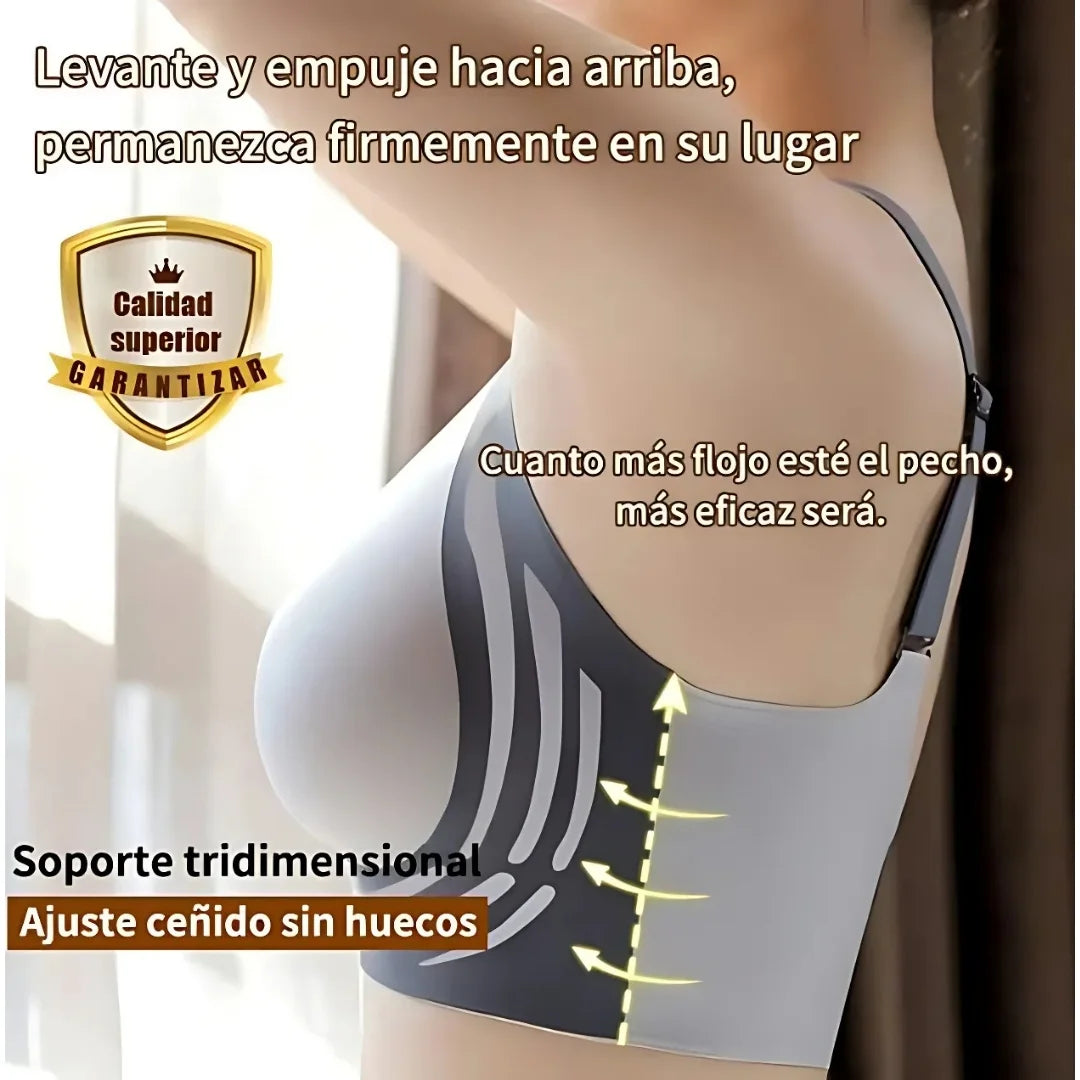 BRATOP® SOSTEN ANTIFLACIDEZ PUSH-UP SIN COSTURA NI VARILLAS