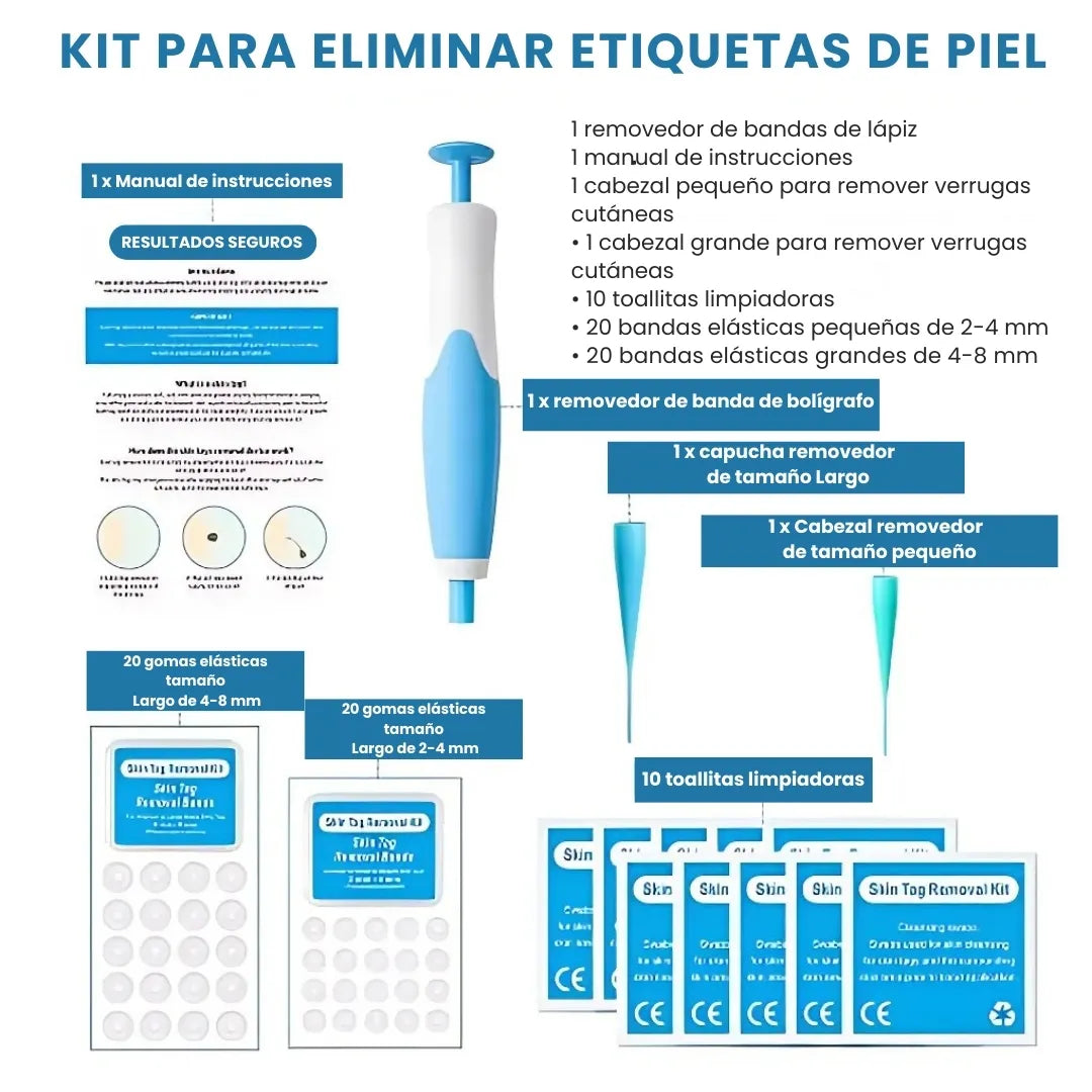 DERMOFIX® KIT CLÍNICO PARA REMOVER VERRUGAS