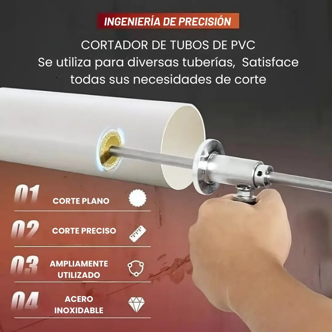 INTRACORTE® CORTADOR INTERNO DE TUBOS PVC MULTIFUNCIONAL